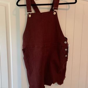 Overalls jumper dress